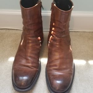 To Boot NY Adam Derrick Leather 70s Style Boot